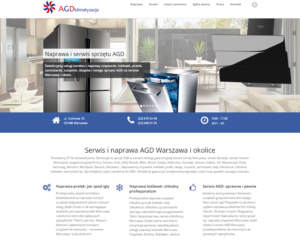 Local services company website