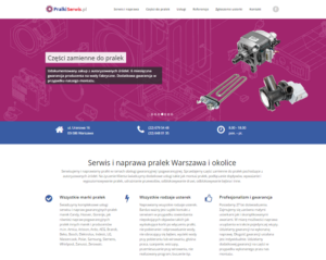 Local services company website